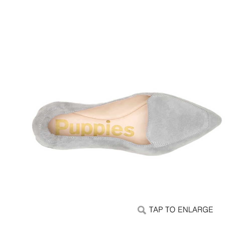 BRAND NEW Suede Grey Flats